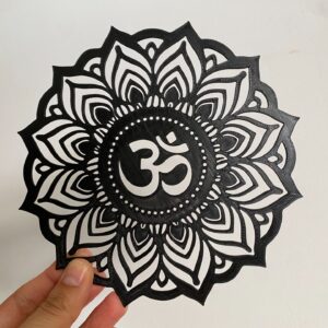 Om Mandala Wall Art