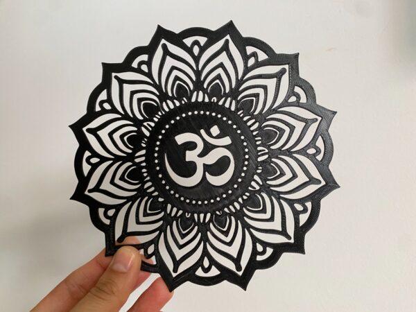 Om Mandala Wall Art