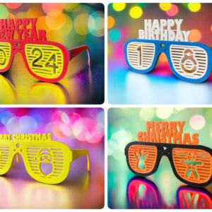 Kids Version - 2026 Happy New Year Party Glasses