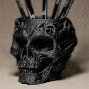 Skull Shaped Holder / Organizer