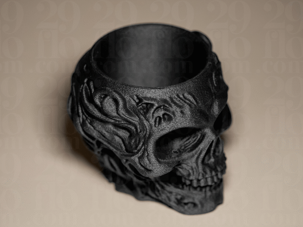 Skull Shaped Holder / Organizer