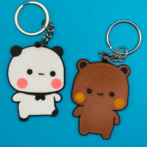 Bubu and Dudu keyrings
