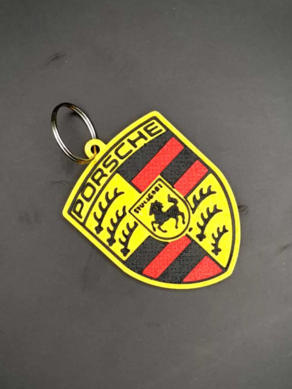 Porsche logo - Keychain