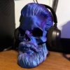Headphone Stand Gamer Hair - Beard Skull Nº1