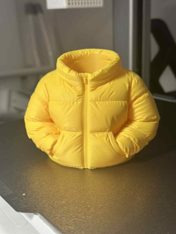Puffer Jacket Pen Holder Cup