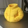 Puffer Jacket Pen Holder Cup