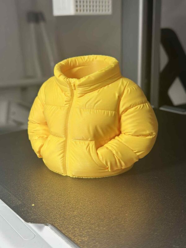 Puffer Jacket Pen Holder Cup