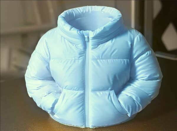 Puffer Jacket Pen Holder Cup
