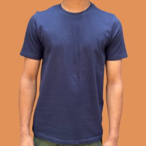regular fit true bio wash fabric round neck t shirt