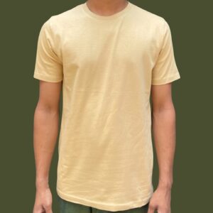 regular fit true bio wash fabric round neck t shirt