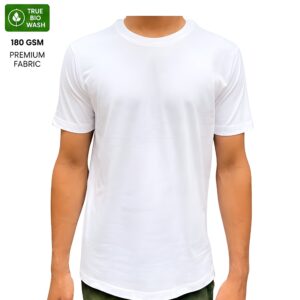 regular fittrue bio wash fabricround neck t shirt